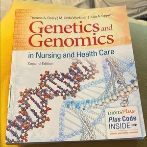 Genetics and Genomics in Nursing and Health Care Book; 2nd edition, pre-owned